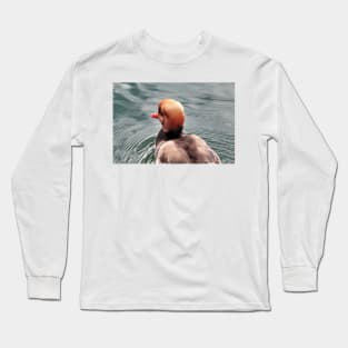 Kolbenente (Netta rufina) - Red-crested Pochard Long Sleeve T-Shirt